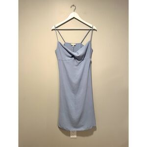 NWT See You Monday Twist Front Slip Dress
